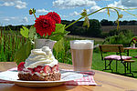 En_plads_i_solen_med_et_stykke_kage_i_markcafeen.__c__Weingut_Ingenhof.jpg
